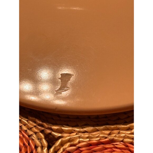 Melmac Melamine Cups and Sugar Bowl Lot Blue & Peach - Picture 6 of 9